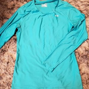 Teal Under Armour long sleeve